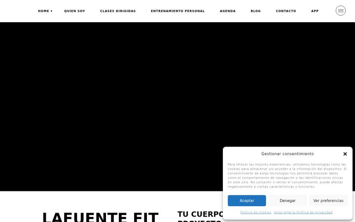 Screenshot of lafuentefit.es