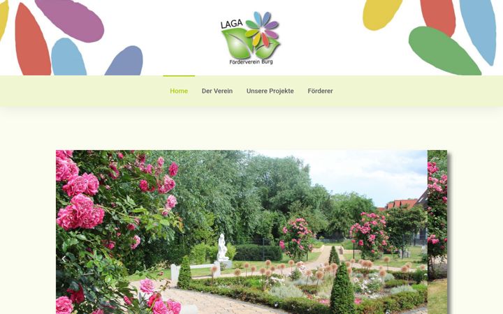 Screenshot of laga-foerderverein-burg.de
