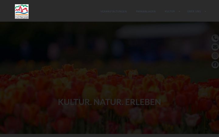 Screenshot of laga-luckau.de