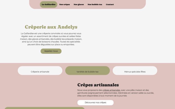 Screenshot of lagaillardise27.fr