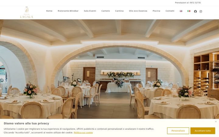Screenshot of lagala.it