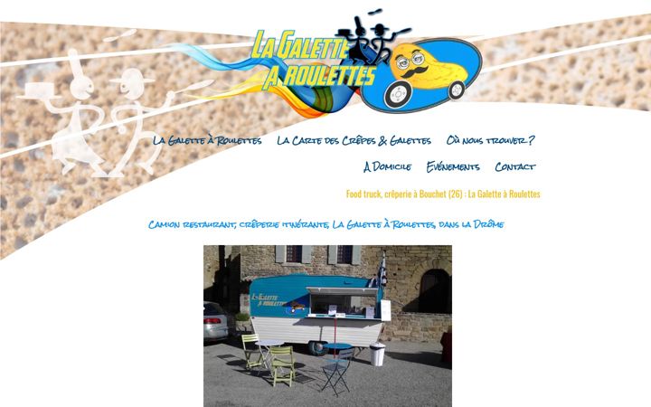 Screenshot of lagalettearoulettes.fr