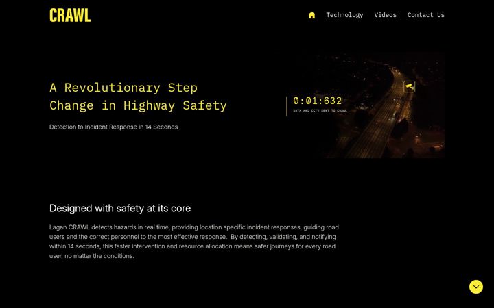 Screenshot of lagancrawl.com