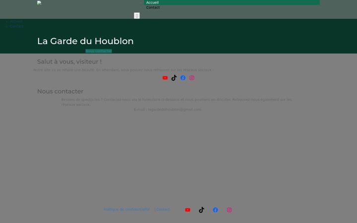 Screenshot of lagardeduhoublon.fr