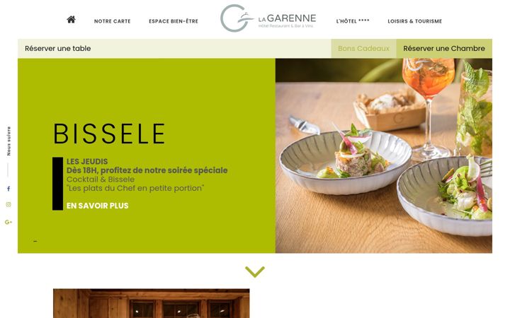 Screenshot of lagarenne.fr