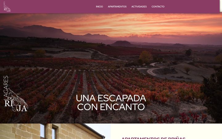 Screenshot of lagaresderiooja.com