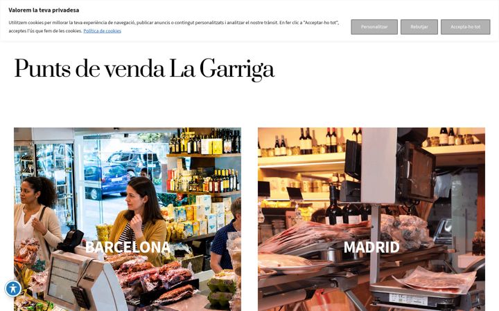 Screenshot of lagarriga.com