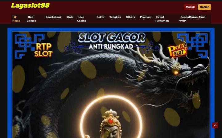 Screenshot of lagaslot88.com