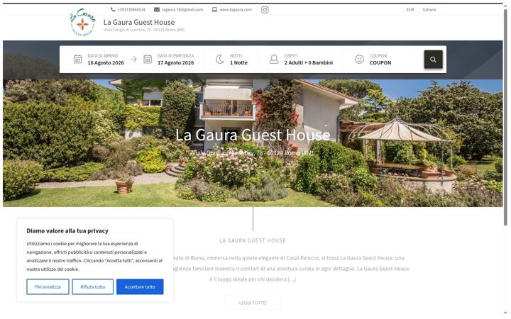 Screenshot of lagaura.com
