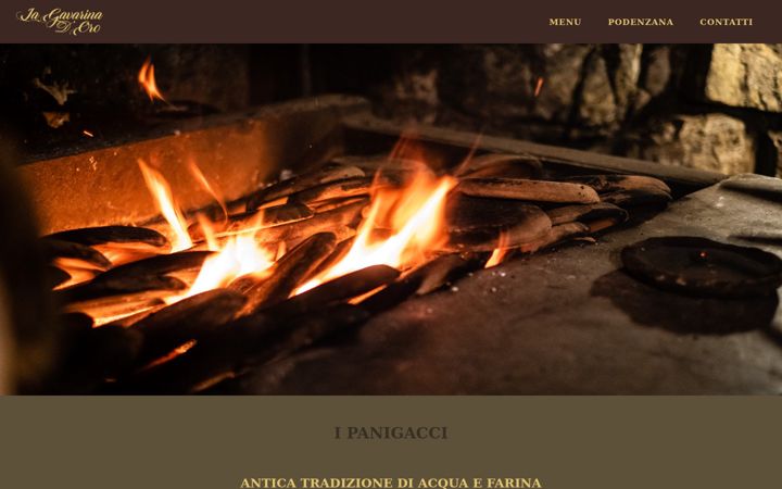 Screenshot of lagavarinadoro.com