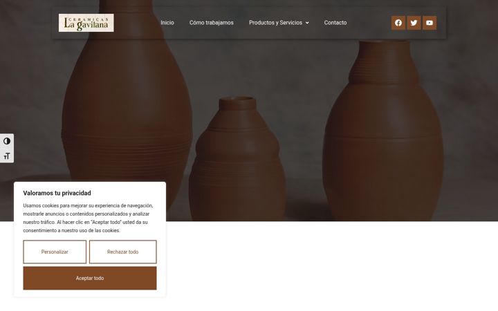 Screenshot of lagavilana.es