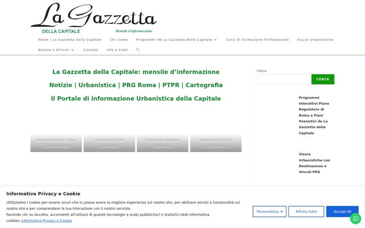 Screenshot of lagazzettadellacapitale.it
