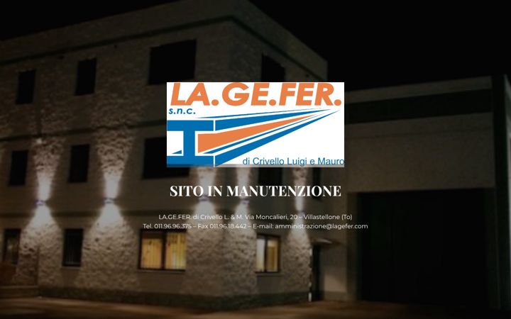 Screenshot of lagefer.com