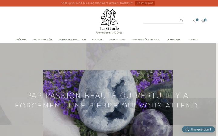 Screenshot of lageode.ch