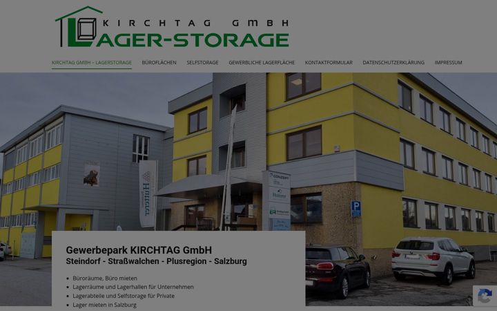 Screenshot of lager-storage.at