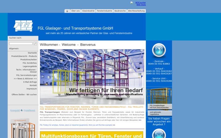 Screenshot of lager-und-transporttechnik.info
