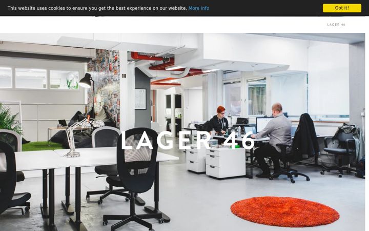 Screenshot of lager46.se