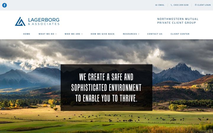 Screenshot of lagerborgandassociates.com