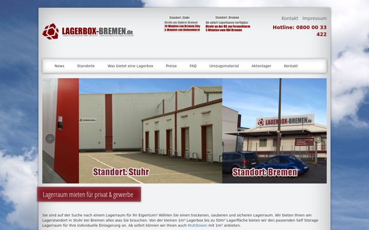 Screenshot von lagerbox-bremen.de
