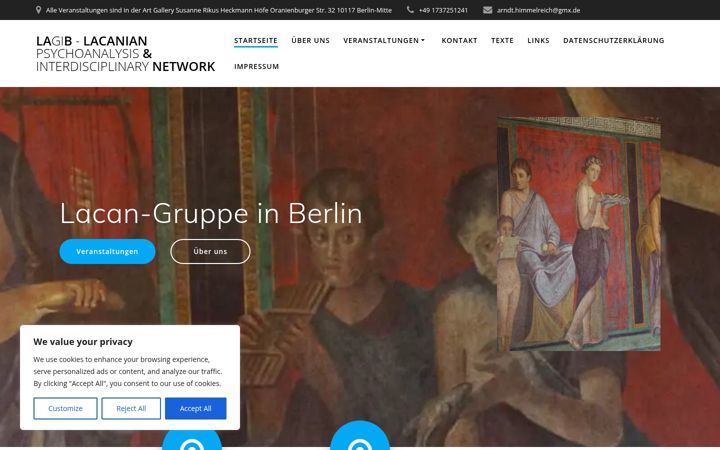 Screenshot of lagib.de