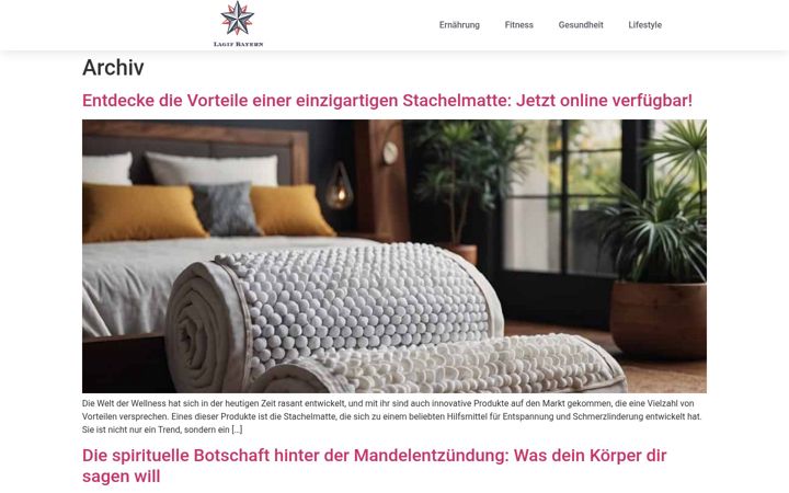 Screenshot of lagif-bayern.de