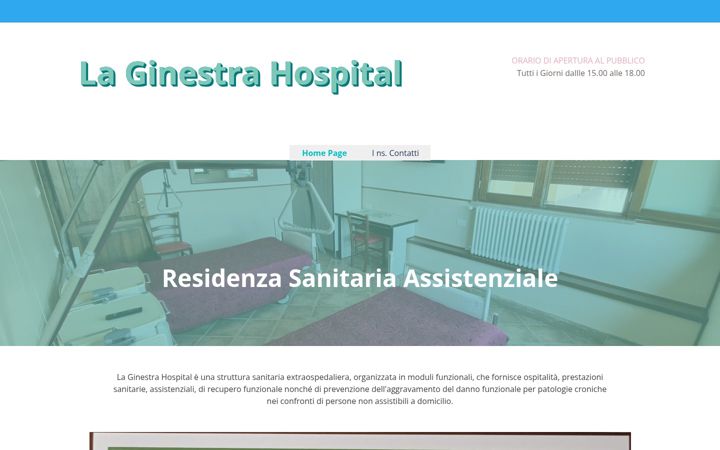 Screenshot of laginestrahospitalrsa.com