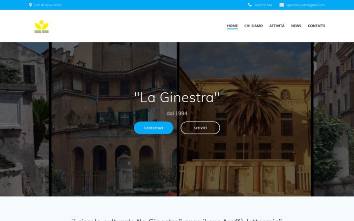 Screenshot of laginestraostia.it