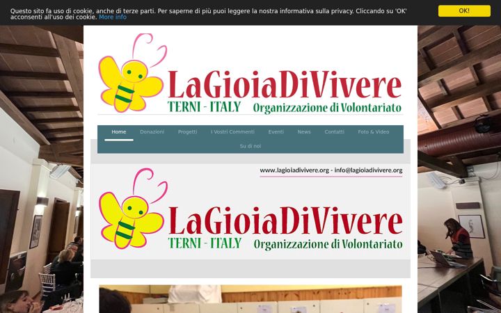 Screenshot of lagioiadivivere.org