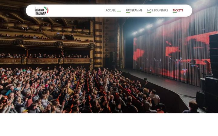 Screenshot of lagiornataitaliana.be