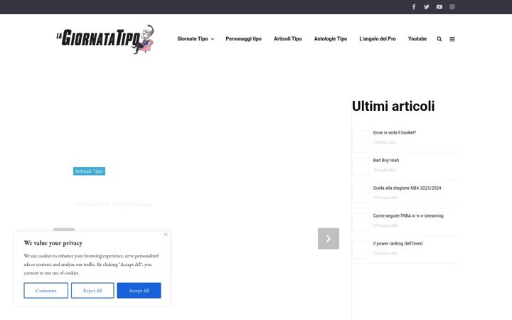 Screenshot of lagiornatatipo.it