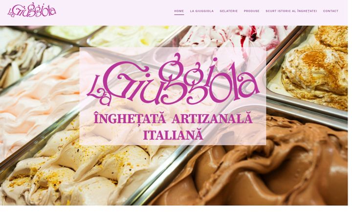 Screenshot of lagiuggiola.ro