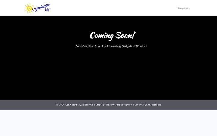 Screenshot of lagniappeplus.com