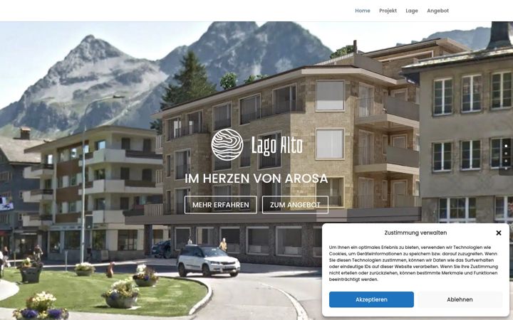 Screenshot of lago-alto.ch