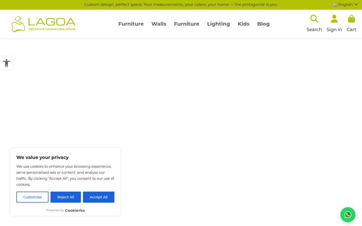 Screenshot of lagoa.es