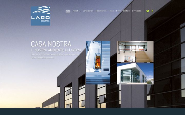 Screenshot of lagocontract.com