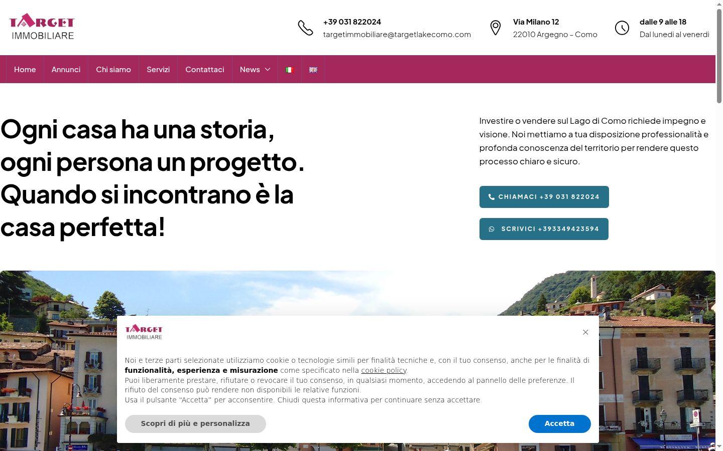 Capture d'écran de la bannière de consentement affichée avant toute interaction