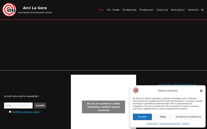 Screenshot of lagora-aps.it