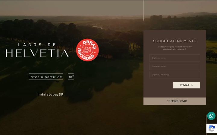 Screenshot of lagosdehelvetia.com.br