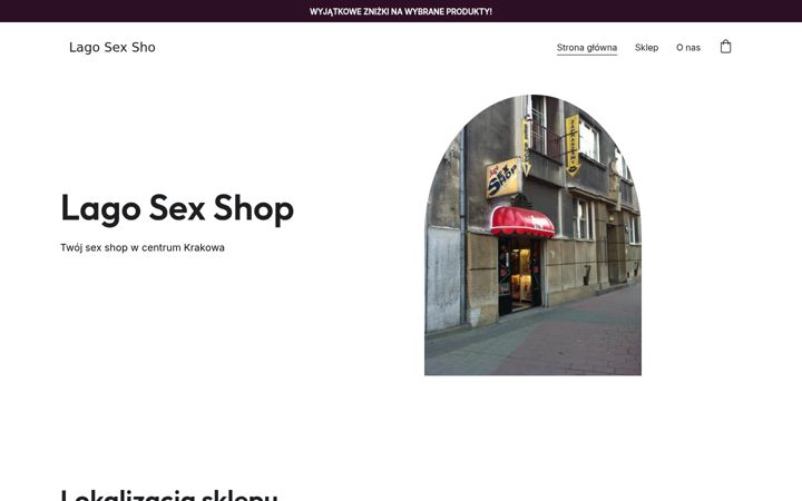 Screenshot of lagoshop.pl
