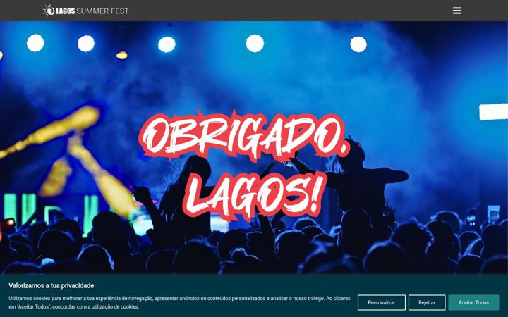 Screenshot of lagossummerfest.pt
