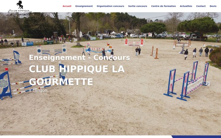 Screenshot of lagourmettelangon.fr