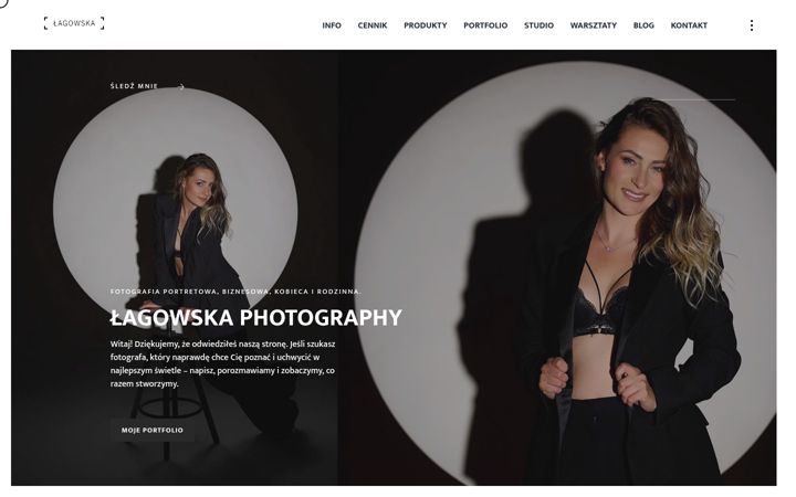 Screenshot of lagowska.eu