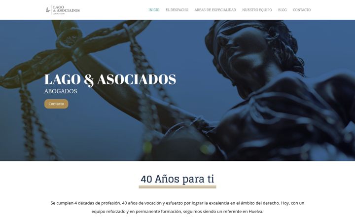 Screenshot of lagoyasociados.com