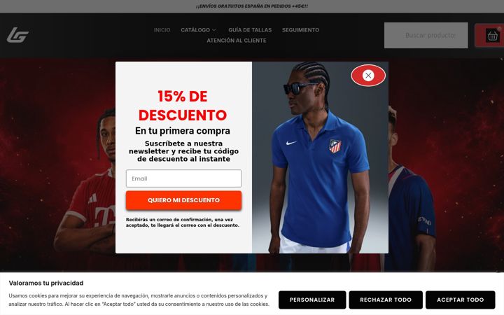 Screenshot of lagradastore.es