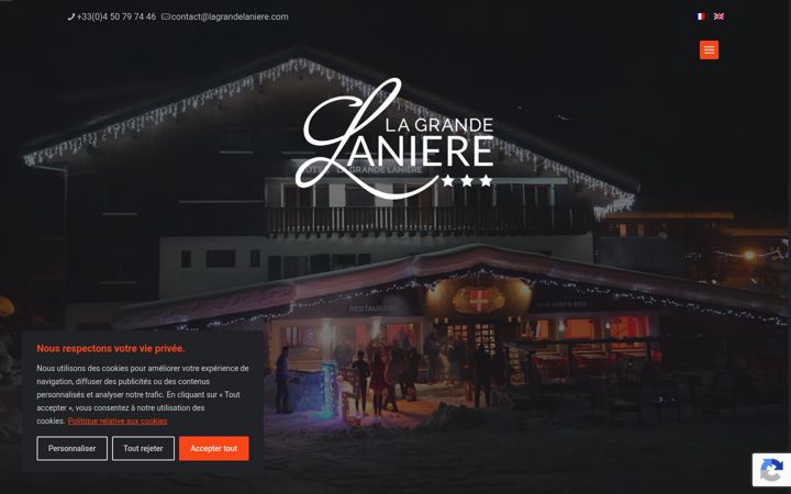 Screenshot of lagrandelaniere.com