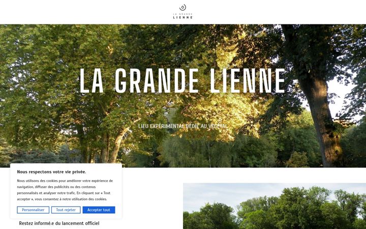 Screenshot of lagrandelienne.org