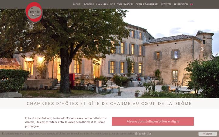 Screenshot of lagrandemaisondrome.com