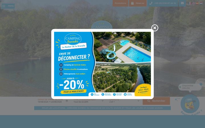 Screenshot of lagranelle.com