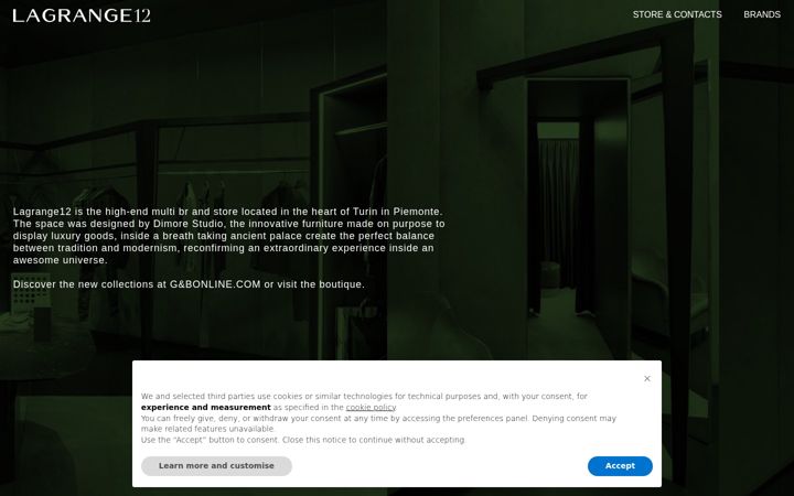 Screenshot of lagrange12.com