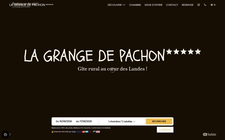 Screenshot of lagrangedepachon.com